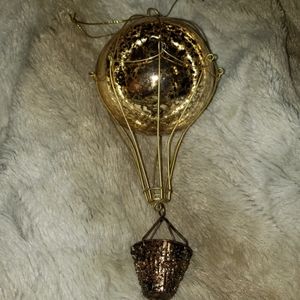 Gold Balloon Christmas Ornament